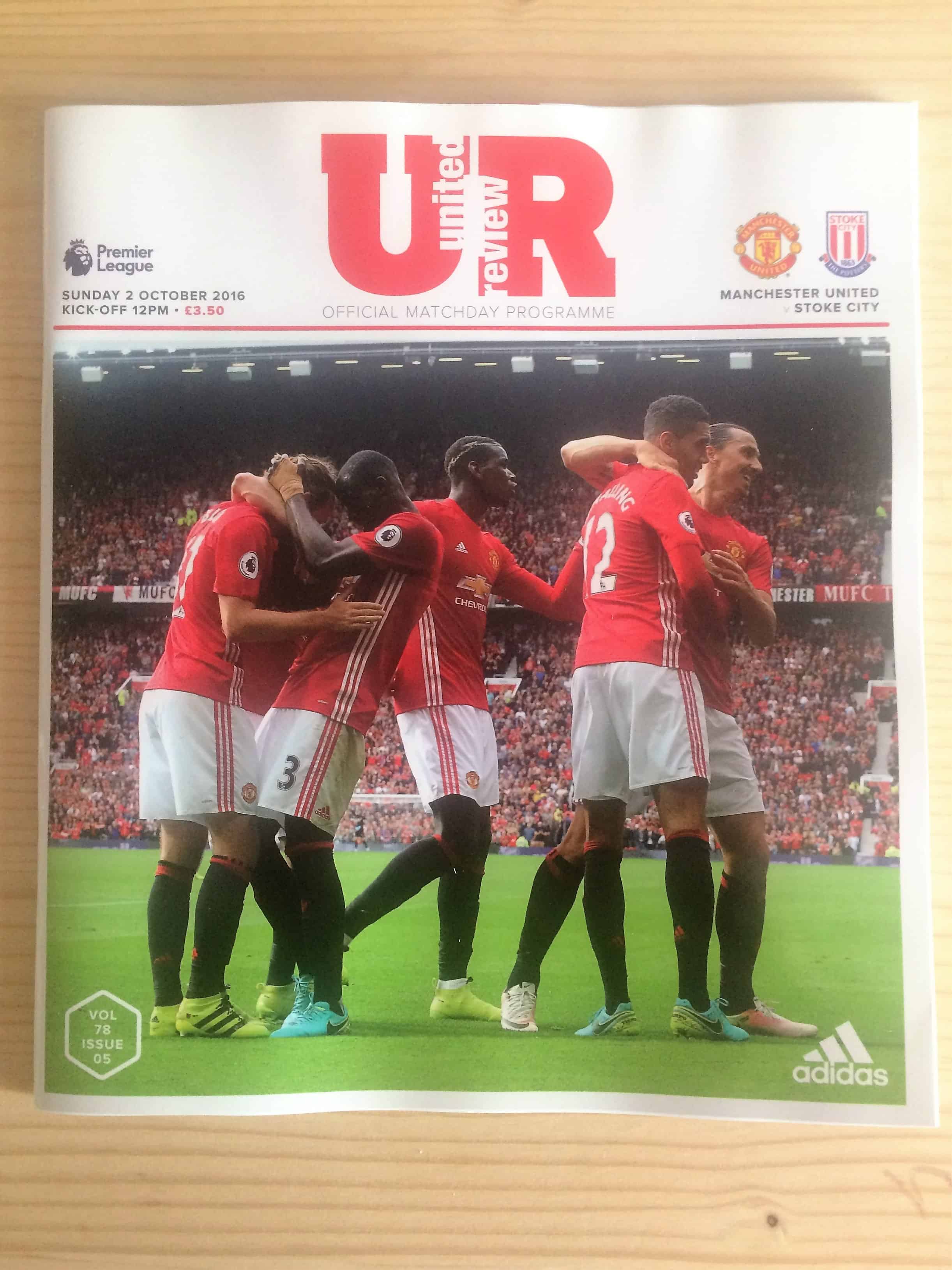 Manchester United FC v Stoke City FC